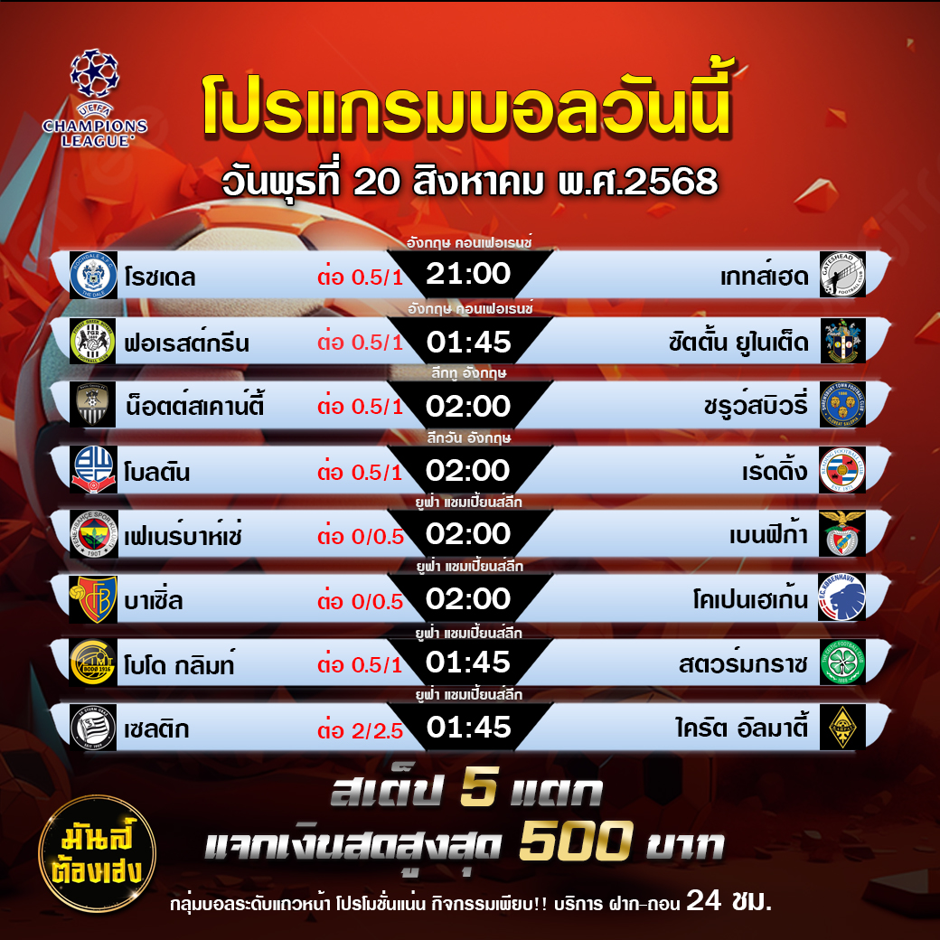 TDEDEURO : กิจกรรมทายสเต็ป 5 แตก แจก 500 บาท
